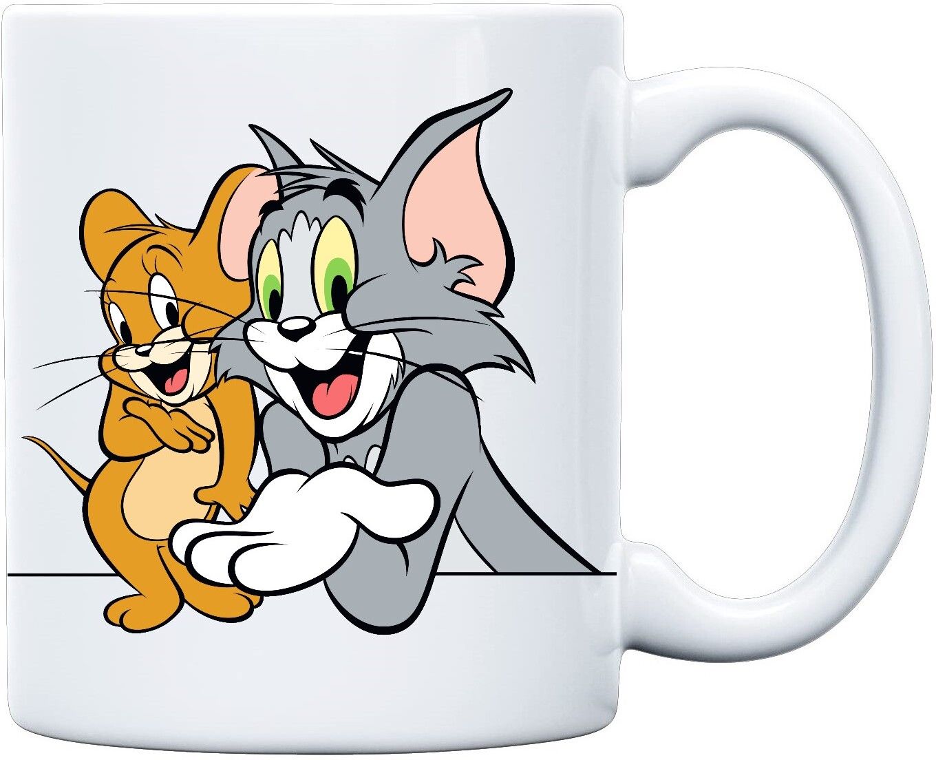 Mr UVD Tom and Jerry Printed Cup Ceramic Coffee Mug