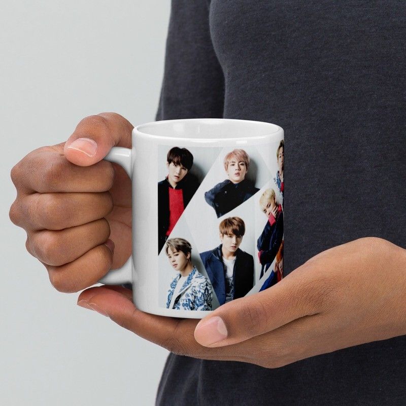Mr UVD BTS Coffee Mug 317 Best Gift Item for Friends and Girls Boys Ceramic Coffee Mug - Image 3