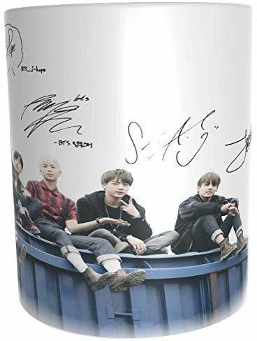 Mr UVD BTS Signature - Birthday Anniversary Everyday Gift | BTS | Bangtan Boys Ceramic Coffee Mug (330 ml) Ceramic Coffee Mug - Image 2