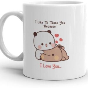 Mr UVD Bubu Like To Tease Dudu Because��� Beautifull Love Couple gi Ceramic Coff
