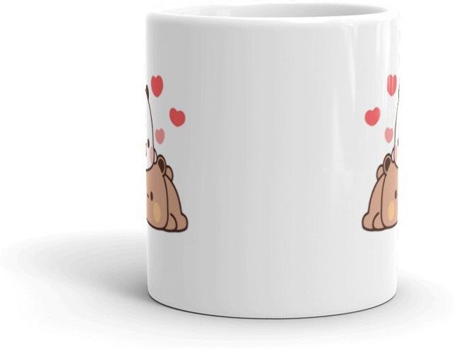 Mr UVD Bubu Love With Dudu to Annoy Dudu Ceramic Coffee Mug - Image 3