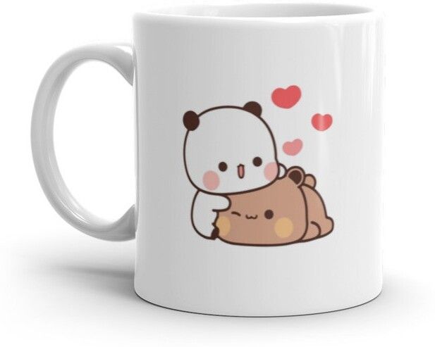 Mr UVD Bubu Love With Dudu to Annoy Dudu Ceramic Coffee Mug - Image 2