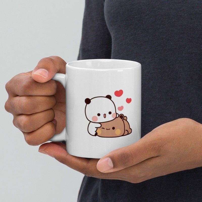 Mr UVD Bubu Love With Dudu to Annoy Dudu Ceramic Coffee Mug
