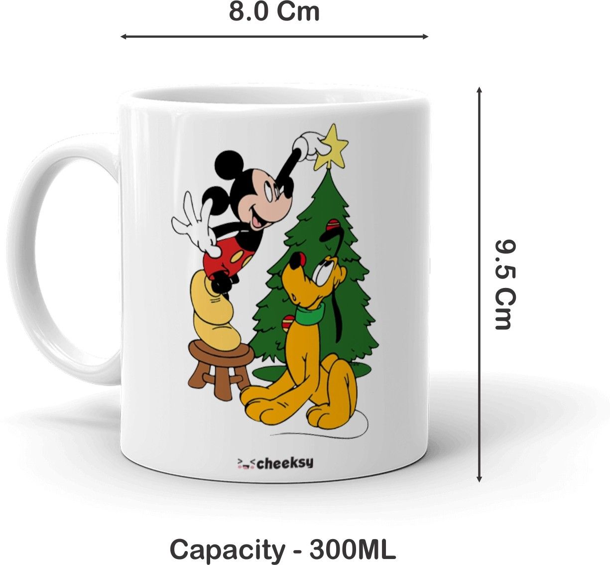 Mr UVD CHK-0341-MUG-SINGLE Ceramic Coffee Mug - Image 3