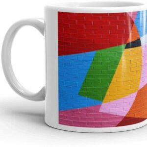 Mr UVD Colorfull Bricks Theme Multiuse Premium Quality (350ml) Ceramic Coffee Mug