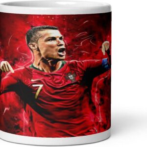 Mr UVD Cristiano Ronaldo  1029 Best Gift Item for Friends Kids Boys Girls Students Ceramic Coffee Mug