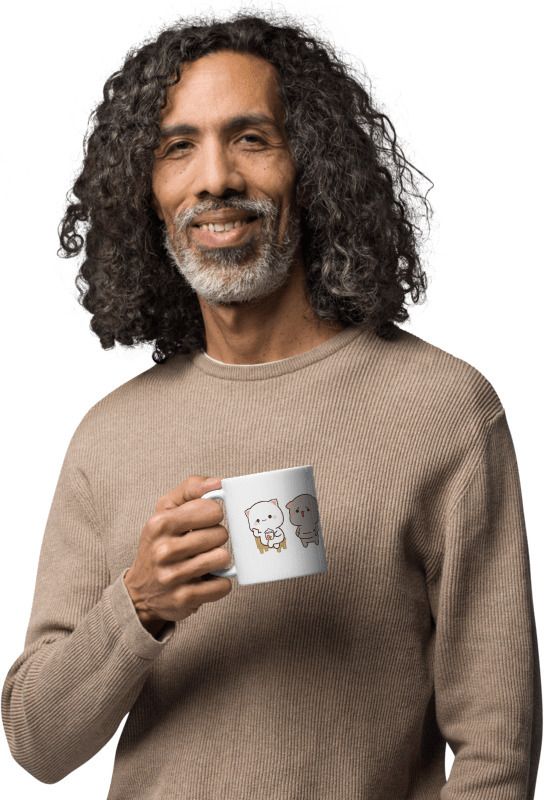 Mr UVD Crying Dudu Hungry Dudu��� Beautifull Love Couple gi Ceramic Coff - Image 5