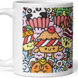 Mr UVD Cupcakes Ceramic Coffee Mug