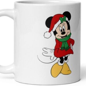 Mr UVD Cute Minni Mouse With Red Outfit 341 Best Gift Item for Friends Girls Ceramic Coffee Mug