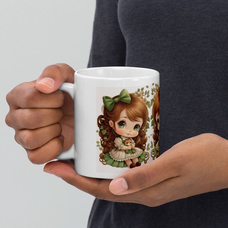 Mr UVD Cute Multi Girls Ceramic Coffee Mug - Image 4