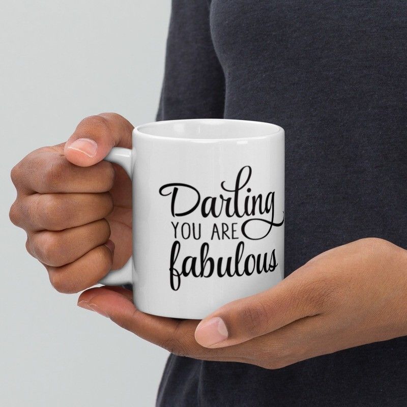 Mr UVD Darling you are Fabulous 991 Gift Item for Friends Kids Boys Girls Ceramic Coffee Mug