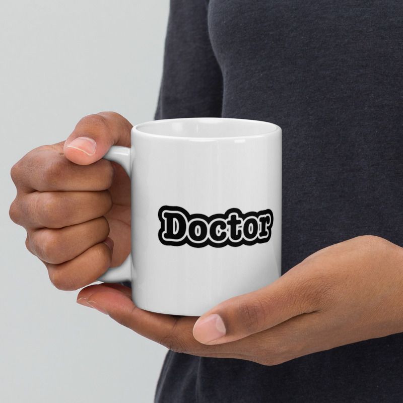 Mr UVD Doctor Nurce Hospital Ceramic Coffee Mug - Image 4
