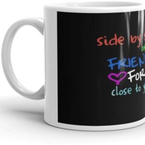 Mr UVD Friends Are Forever Close to Your Heart Ceramic Coffee Mug