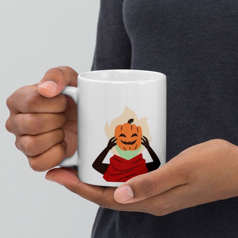 Mr UVD Halloween Dress Ceramic Coffee Mug - Image 3