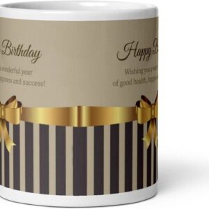 Mr UVD Happy Birthday Wish 364 For Gift item to Friends Family Ceramic Coffee Mug