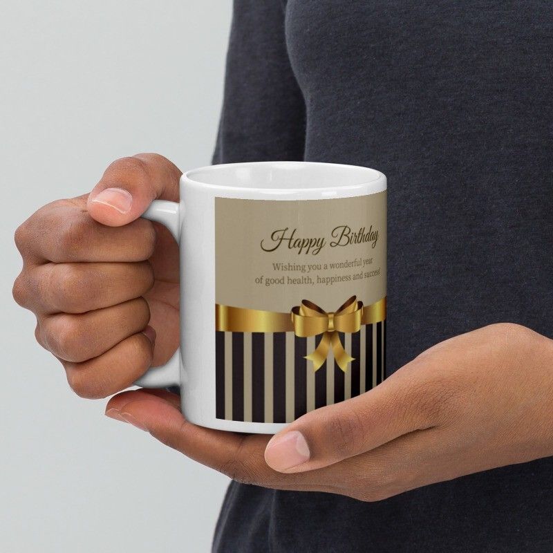 Mr UVD Happy Birthday Wish 364 For Gift item to Friends Family Ceramic Coffee Mug - Image 3