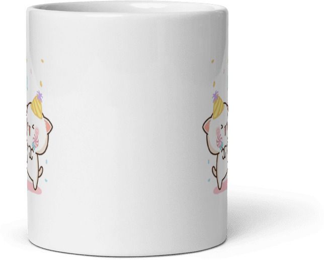 Mr UVD Happy Enjoying Party Milk Mocha��� Beautifull Love Couple gi Ceramic Coff - Image 2