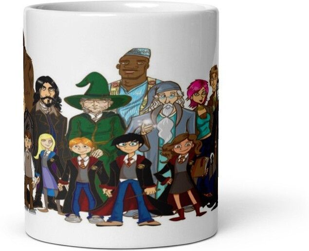 Mr UVD Harry Potter With His Full Team 596 Gift Item For Team Ceramic Coffee Mug