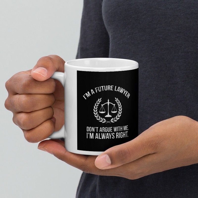 Mr UVD I'M a Future Lawyer 635 Gift Items For Birthday, Lawyer and Friends Ceramic Coffee Mug
