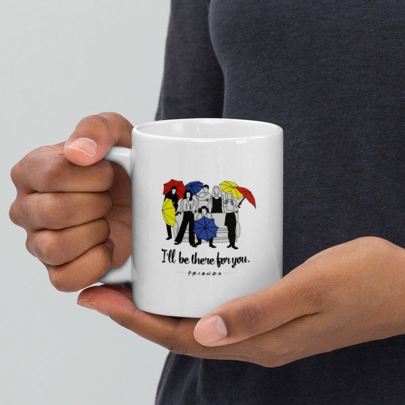 Mr UVD I will be there for you Friends Group 956 Gift Item for Friends Ceramic Coffee Mug