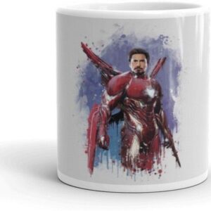 Mr UVD Iron Man Design Graphical Printed Premium Quality Ceramic Coffee Mug