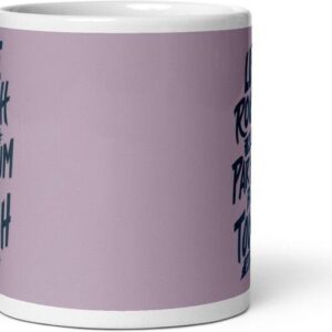 Mr UVD Life Rough Hai Par Hum Bhi Tough Hai 882 Gift Item for Friends Kids Boys Ceramic Coffee Mug