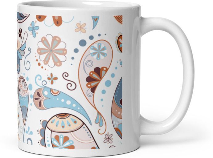 Mr UVD Mandalas Art Pattern Ceramic Coffee Mug - Image 3