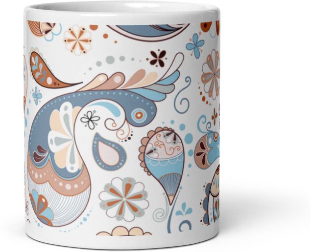 Mr UVD Mandalas Art Pattern Ceramic Coffee Mug - Image 2