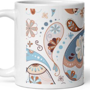 Mr UVD Mandalas Art Pattern Ceramic Coffee Mug