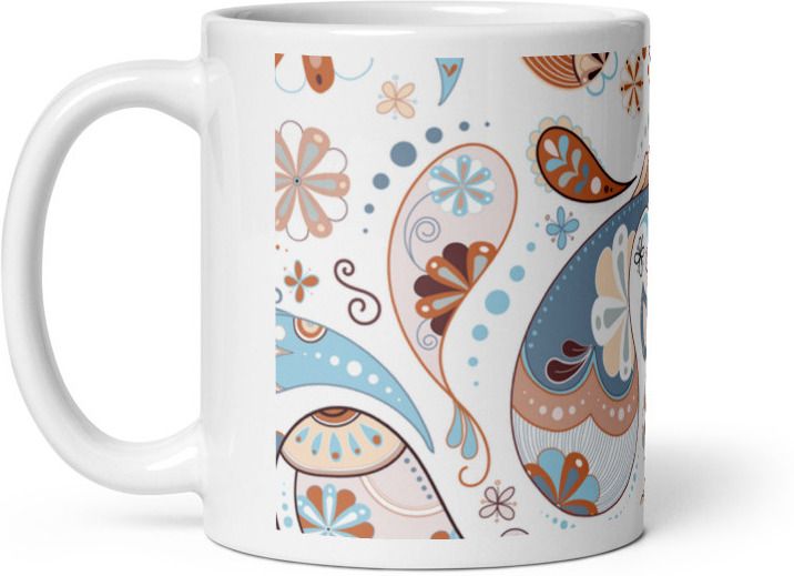 Mr UVD Mandalas Art Pattern Ceramic Coffee Mug