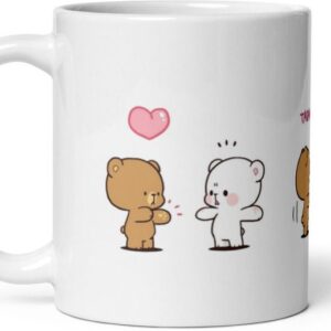 Mr UVD Milk Mocha Ceramic Coffee Mug