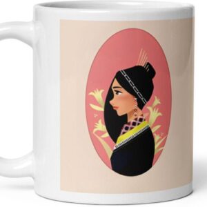 Mr UVD Nagaland Girl Ceramic Coffee Mug