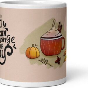 Mr UVD One Small Positive Thought Day Changing Design Gift Item Ceramic Coffee Mug
