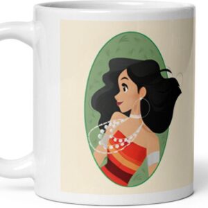 Mr UVD Princess Beautiful Cute Girl Ceramic Coffee Mug