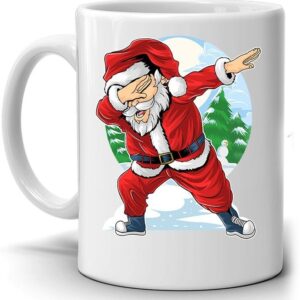 Mr UVD Rocking Santa Clause Ceramic Coffee Mug