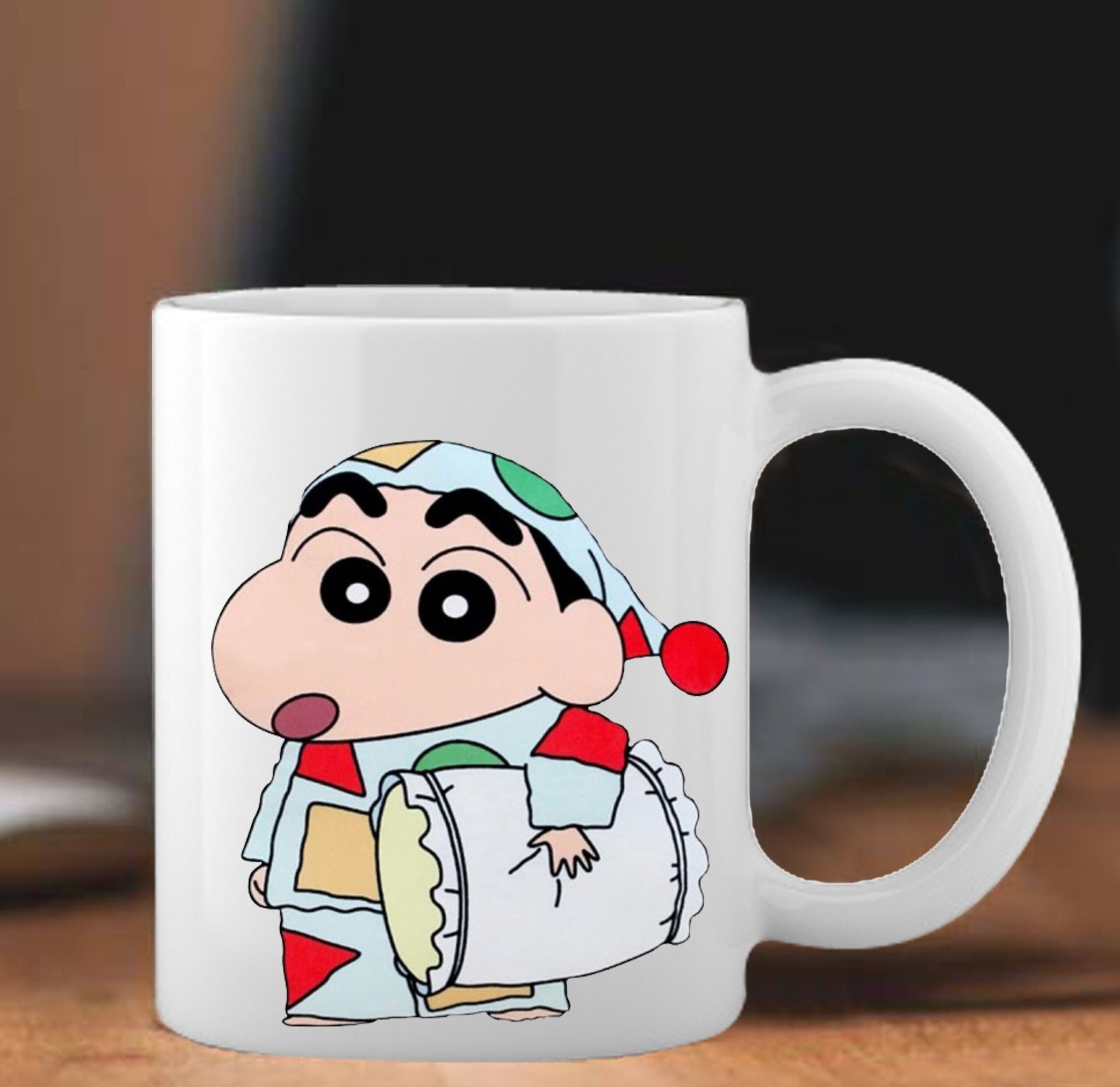 Mr UVD " Shinchan 2 "- Printed Glossy , Premium Quality Ceramic Coffee Mug