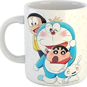 Mr UVD Shinchan Doraemon Nobita Ceramic Coffee Mug Ceramic Coffee Mug