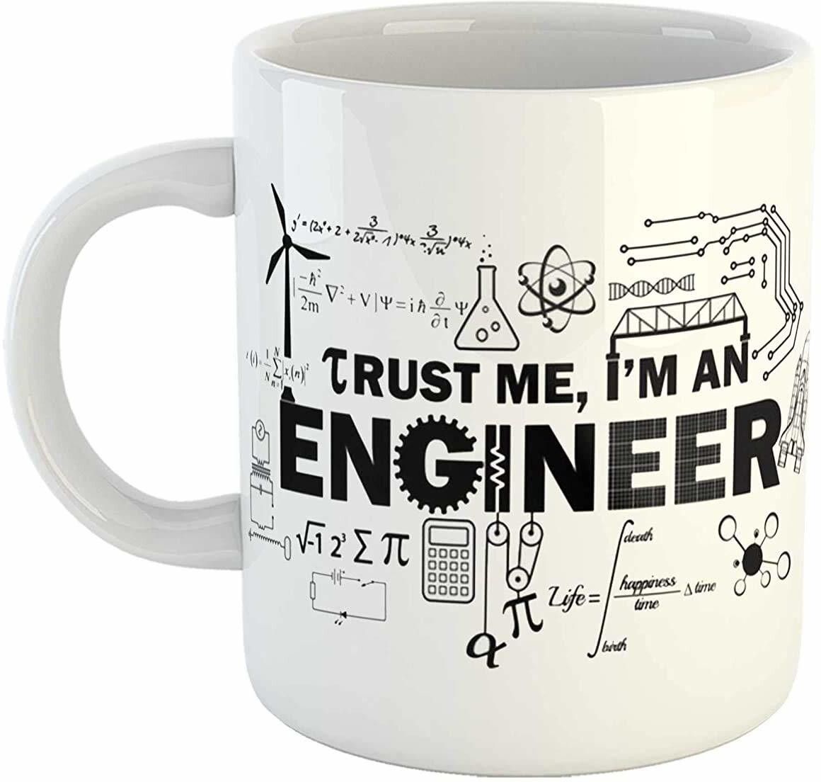 Mr UVD ENGINEER Coffee Mug 325ml. Ceramic Coffee Mug